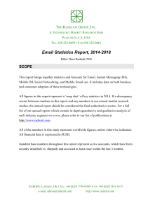 Email-Statistics-Report-2014-2018-Executive-Summary