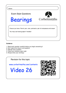 bearings(Corbettmaths)