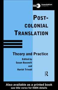 Post-Colonial Translation