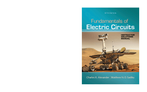 Solution Manual for Fundamentals of Elec