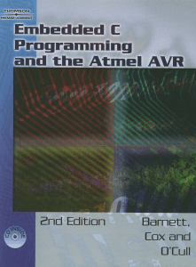C language for AVR from Atmel AVR Barnet