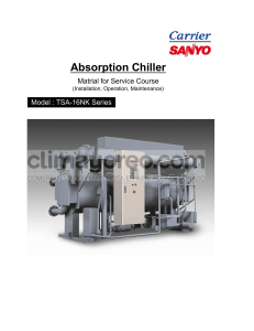 sanyo chiller DF complete manual