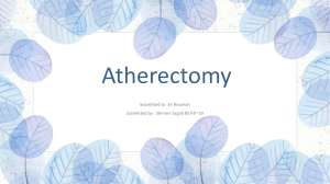 Atherectomy