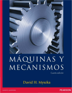 Maquinas y Mecanismos Myszka 4ta Edicion