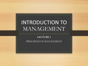 L1 Intro to Mgmt