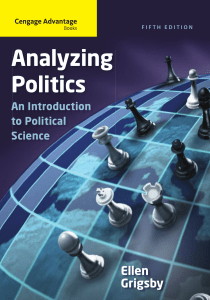 Analyzing Politics   An Introduction to Political Science , 5th Edition