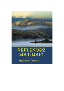 Benjamim Teixeira - Reflexões Matinais