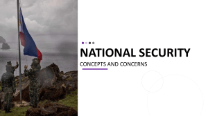 8. National Security