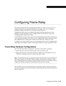 Frame Relay Concept