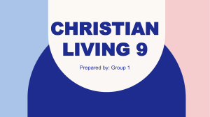 CHRISTIAN LIVING 9