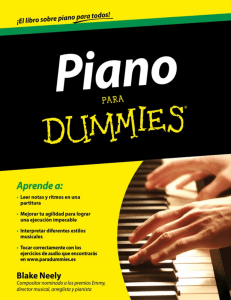 Piano para Dummies - Blake Neely - Español