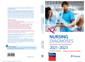 NANDA Nursing Diagnoses 2021-2023: Definitions & Classification