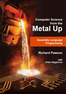 Assembley Language Programming - Richard Pawson