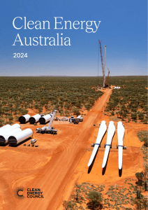 Clean Energy Australia 2024 Report