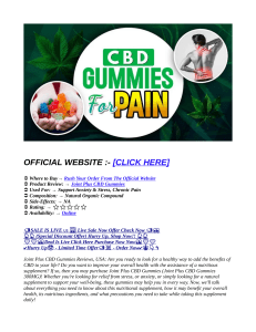 Joint Plus CBD Gummies — [HONEST REVIEWS] “PROS OR CONS” & WHERE TO BUY?