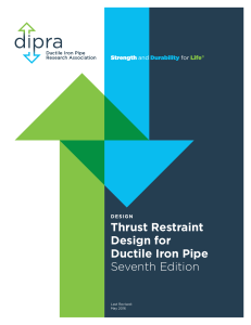 Thrust Restraint Design for Ductile Iron Pipe  English 