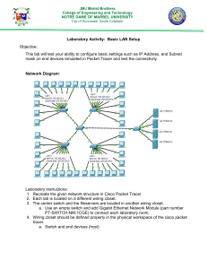 Laboratory Activity - Basic LAN Set-Up (2)