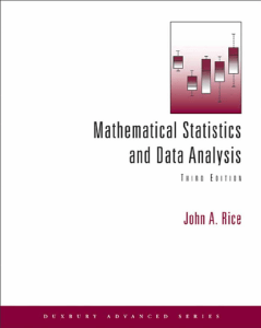 Rice J.A. Mathematical statistics and data analysis (3rd) (1)