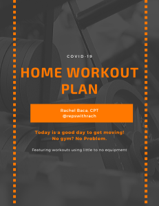home workout guide