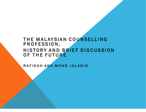 history malaysian counselling presentation
