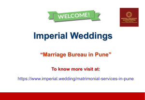 Marriage Bureau in Pune