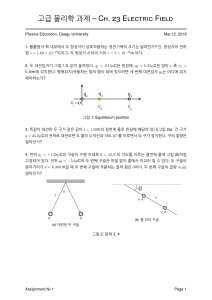 고급물리학 과제 Ch.23