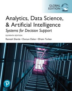 Analytics Data Science & Artificial Intelligence Systems for Decision Support (2019)
