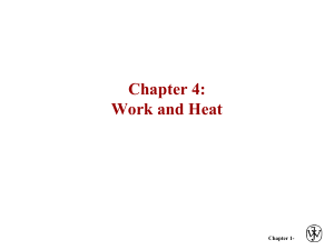 Thermo Heat And Work
