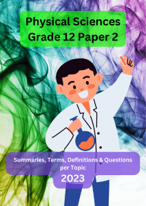 FS-Physical-Sciences-Grade-12-SUMMARIES-Terms-and-Definitions-Paper-2-YEAR-2023