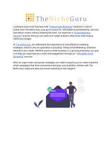 The Niche Guru
