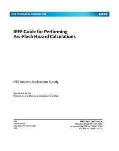 IEEE Std 1584-2018 Guide for Performing Arc-Flash Hazard Calculations