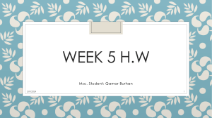 Week 5 H.W