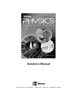 physics solutions manual 