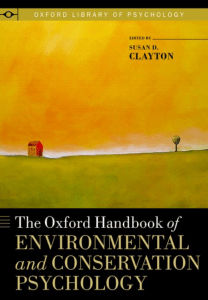 Susan D. Clayton The Oxford Handbook of Environment