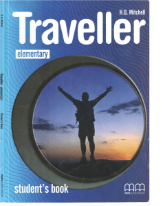 Traveller Elementary Student 39 s book
