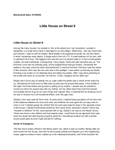 Little House on Street 9 (Revised) (Final Fiction)