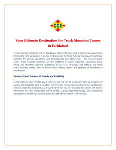 Your Ultimate Destination for Truck Mounted Cranes in Faridabad (1)