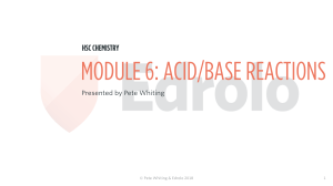 1. Inorganic acids and bases - Edrolo - Study notes