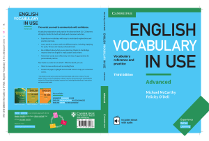 425 1-English Vocabulary in Use. Advanced  McCarthy M., O’Dell F 2017 -300p-