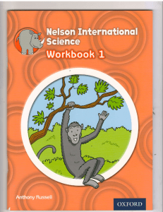 Nelson Science Workbook 1