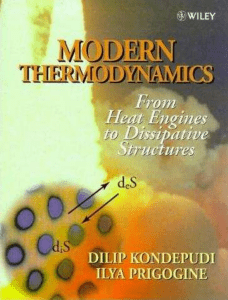 Modern Thermodynamics IIya Prigogine