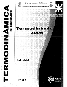 I2DT1 - Termodinamica - Ing. Salcedo