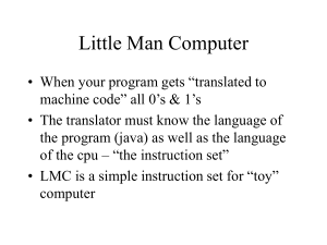 LMC Little Man Computer