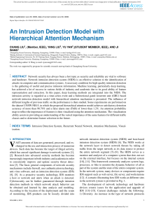An Intrusion Detection Model With Hierarchical Att