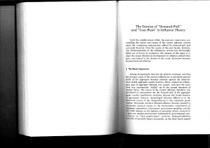 Demise of Demand-Pull & Cost-Push Inflation Theory