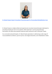 Dr. Manali Gupta Expert Consultant Physiotherapist for Personalized Rehabilitation Care (1)