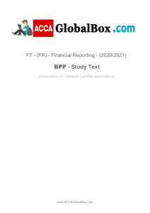 F7 FR KAPLAN Study Text 2020-21