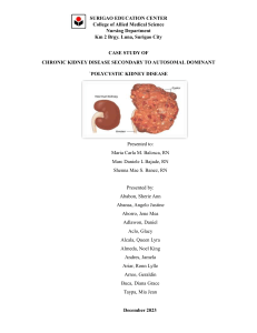 autosomal dominant polcystic kidney disease case study