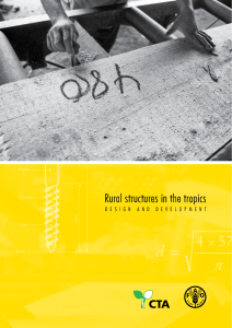 Rural Structures in the Tropics